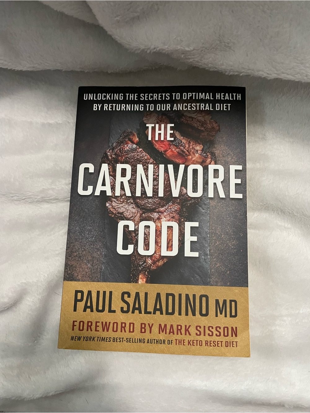 The Carnivore Code by Paul Saladino MD - Brown/Black Cover